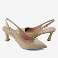 Nara Gold Slingback