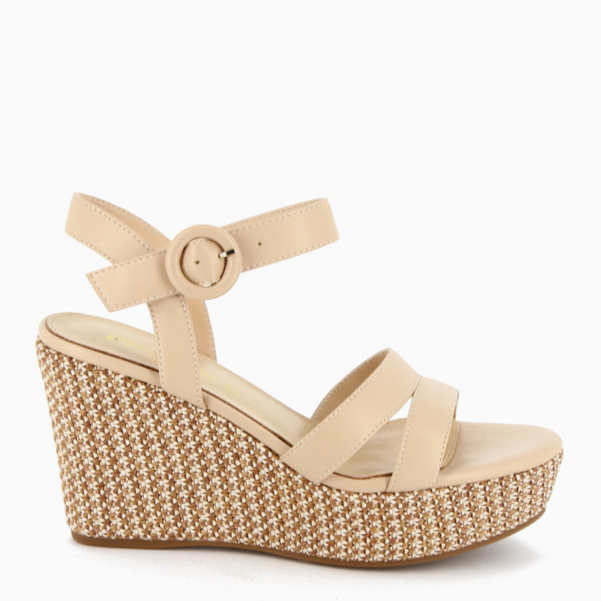 Silvia Schwarze Keilsandale