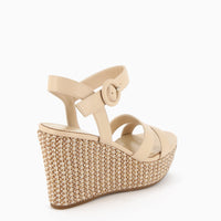 Silvia Schwarze Keilsandale