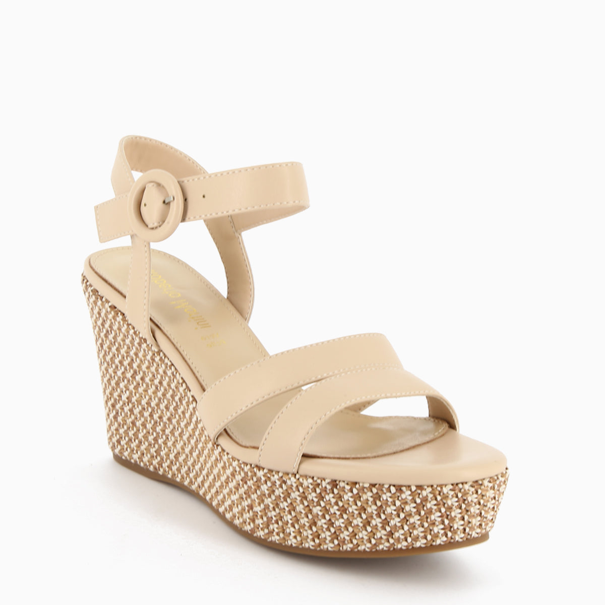 Silvia Schwarze Keilsandale