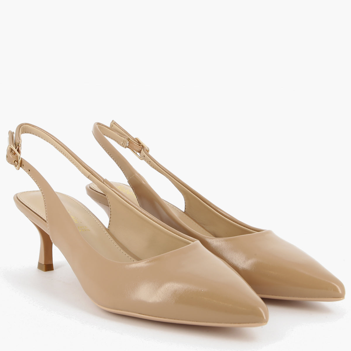 Slingback Agata Cristal Beige | Roberta Martini