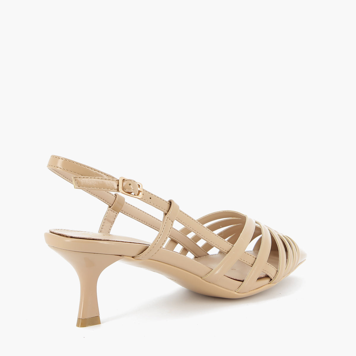 Kelly Silver Slingback