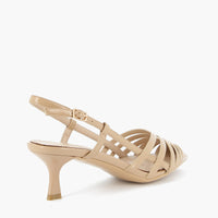 Kelly Silver Slingback