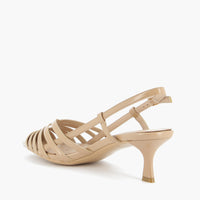 Kelly Silver Slingback