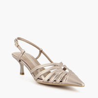 Kelly Silver Slingback