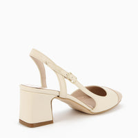 Chantal Slingback Cream and Black