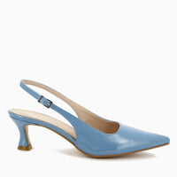 Delia Slingback Naplak Beige