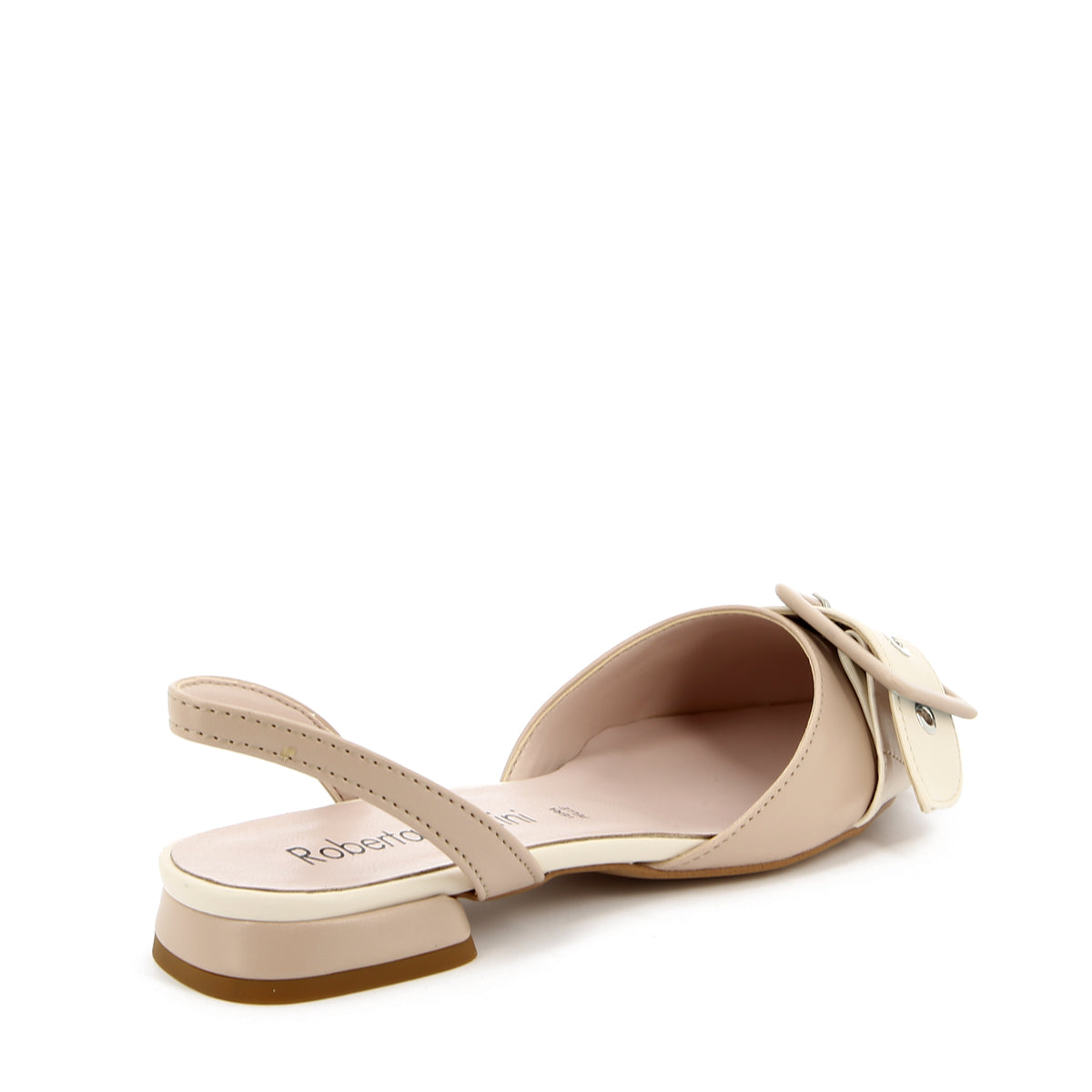 Ada Ballerina Pumps Cream - Beige