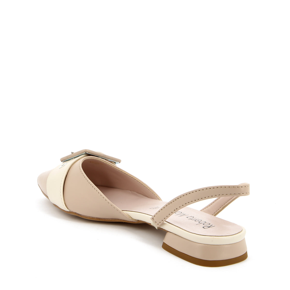 Ada Ballerina Pumps Cream - Beige