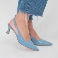 Delia Slingback Naplak Beige