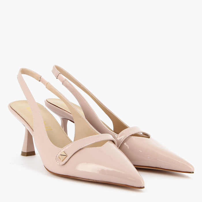 Slingback Velia Vernice Cipria | Roberta Martini