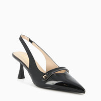 Velia Powder Pink Patent Slingback