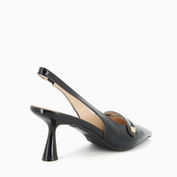 Velia Powder Pink Patent Slingback