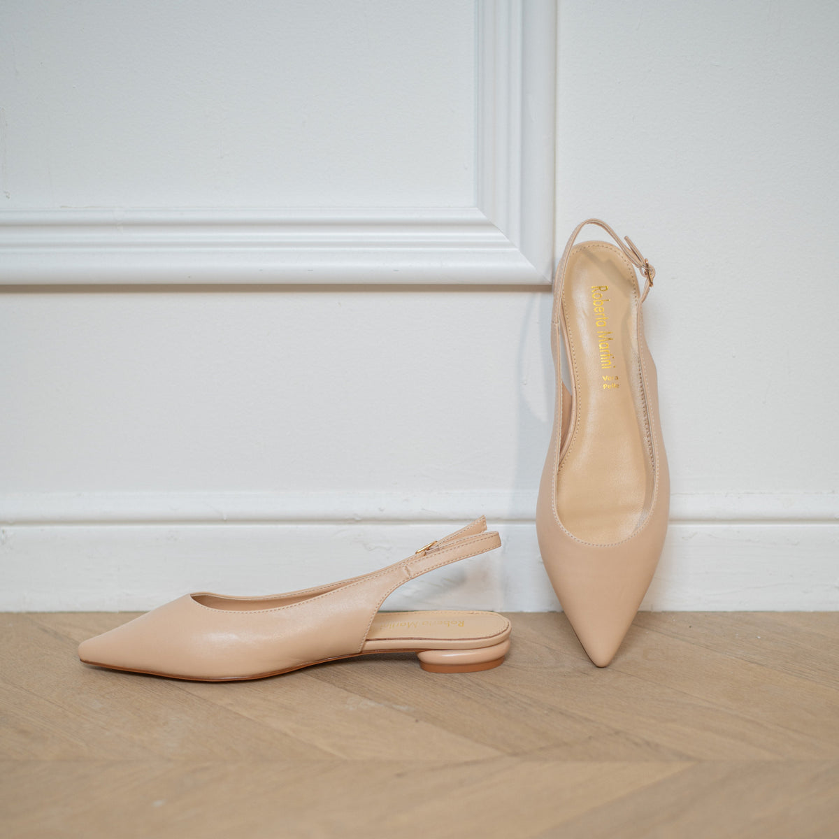 Ballerina Isabel Slingback con Cinturino
