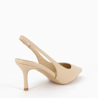Norma Beige Slingback