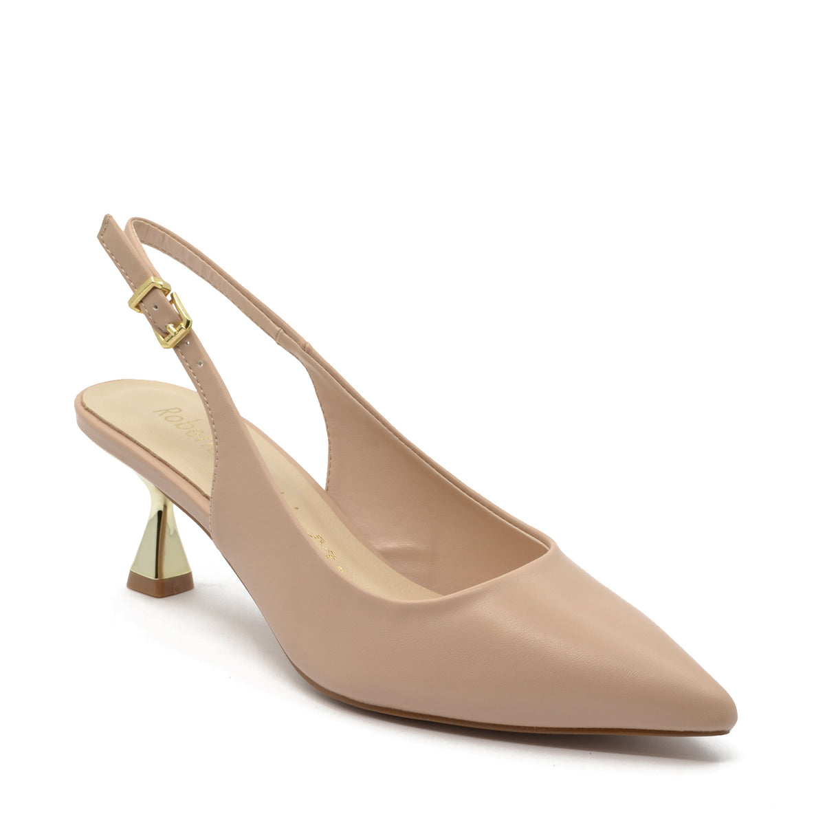 Lisa décolleté with beige strap