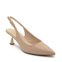 Lisa décolleté with beige strap