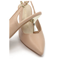 Lisa décolleté with beige strap