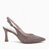 Slingback Eva Multicolor Glitter
