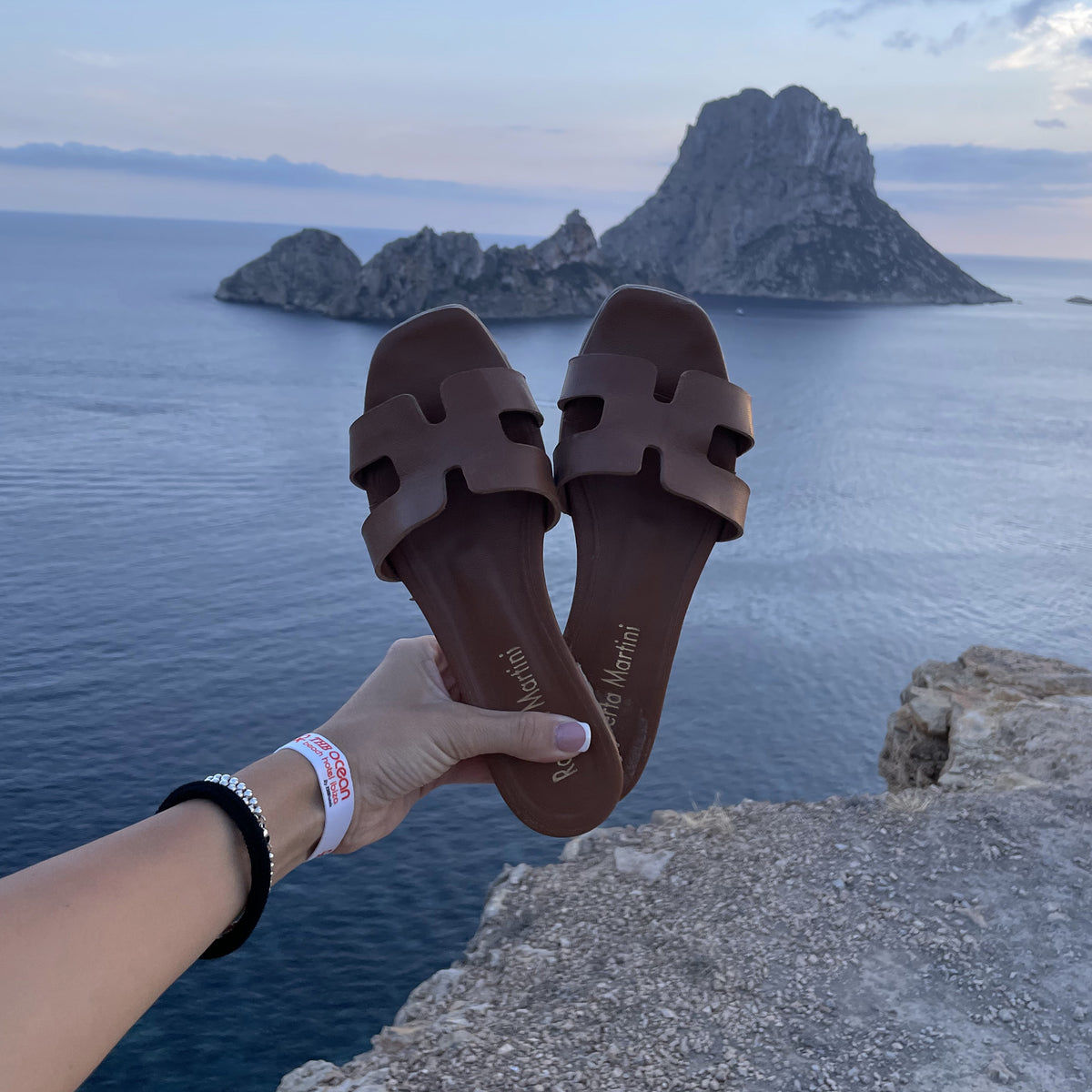 Paris Sandalo basso Cuoio