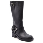 Anfibio Biker Angel Pelle Nero