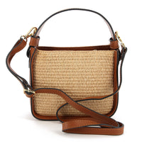 Borsa St. Tropez in Pelle e Rafia