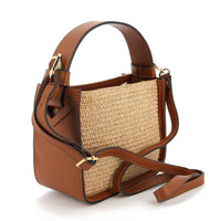 Borsa St. Tropez in Pelle e Rafia