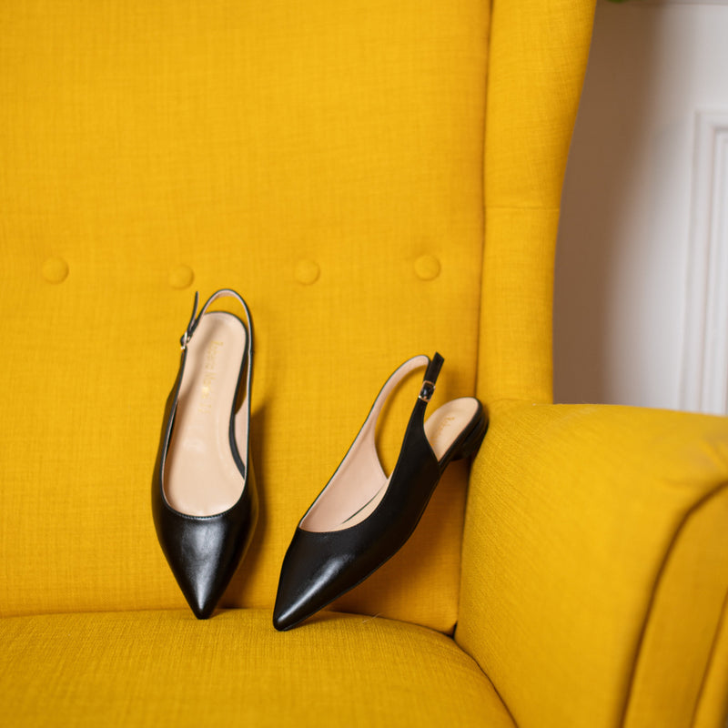 Isabel Beige Ballerina Slingback 