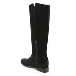 Elodie boot in black split leather