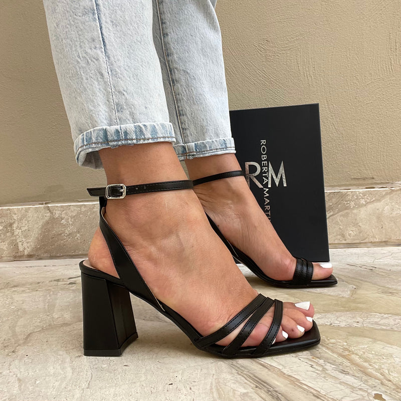 Tokyo Sandal with Black Strap