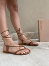 Susy leather low sandal