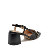 Jane Slingback Pump with Black Strap