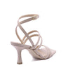 Greta Sandal with Beige Strap