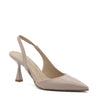 Décolleté Slingback con Cinturino Lisa Beige