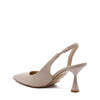 Décolleté Slingback con Cinturino Lisa Beige