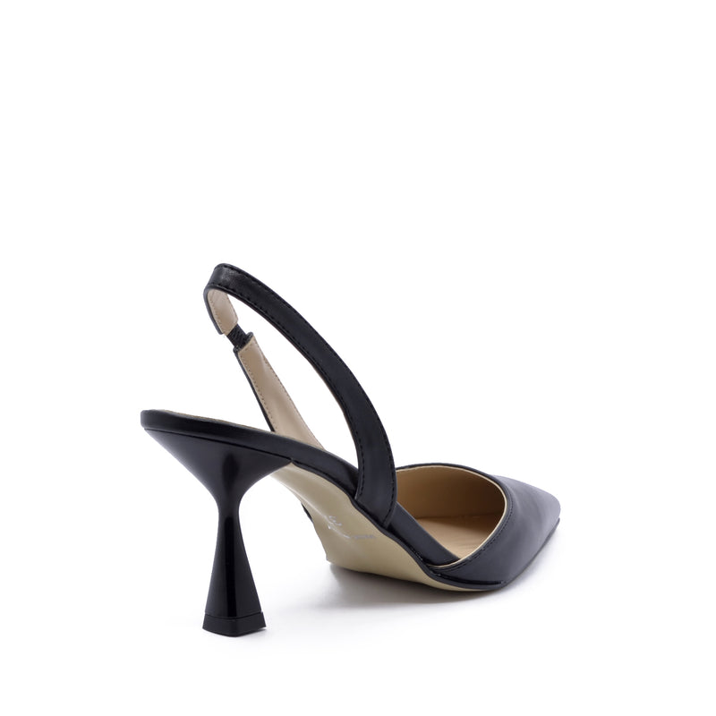 Décolleté Slingback con Cinturino Lisa Nero