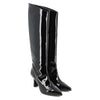 Hanna Black Leather Boot