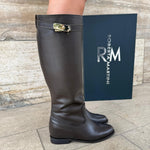 Paris boot Black gold accessory