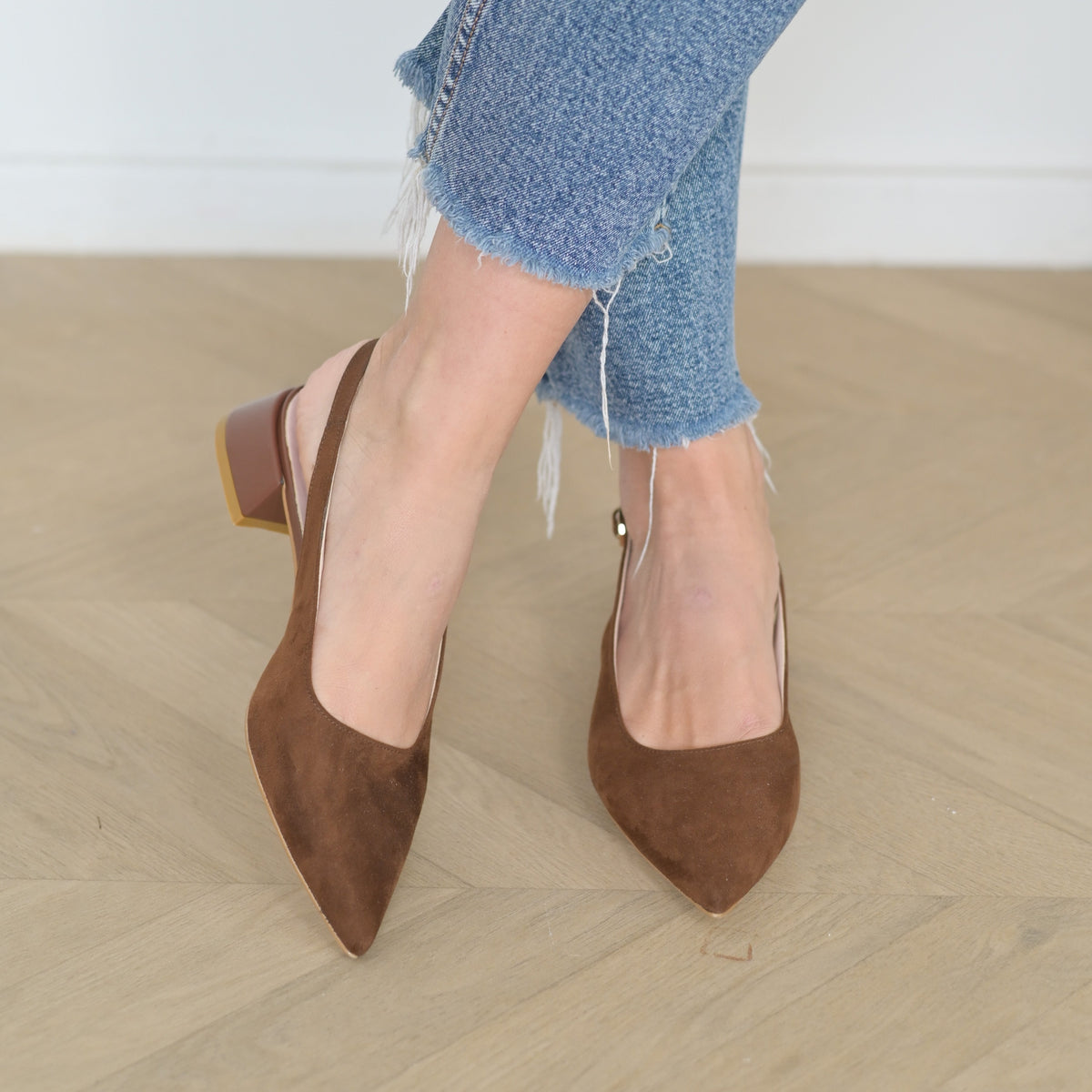 Ballerina Alice Slingback con Cinturino