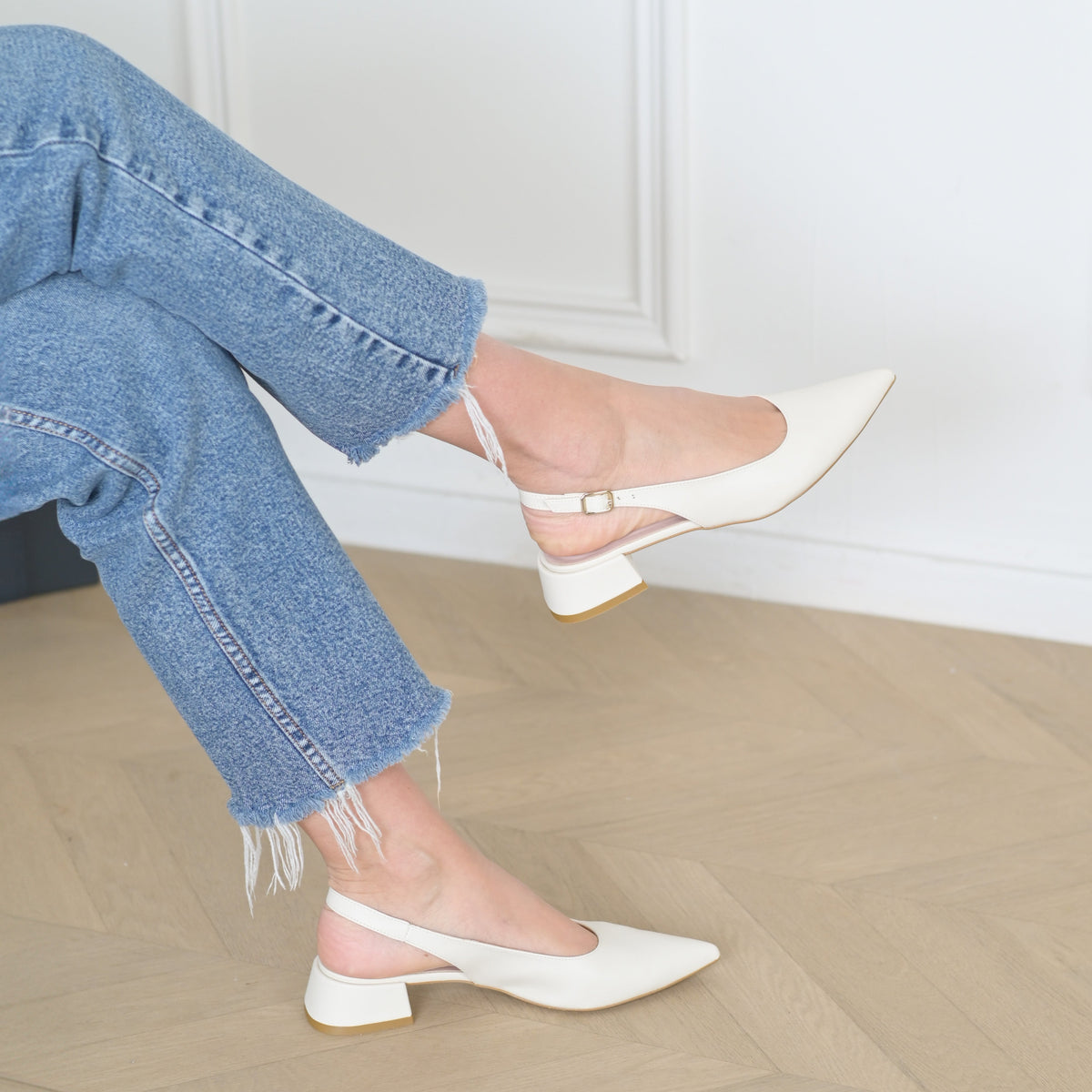 Ballerina Alice Slingback con Cinturino