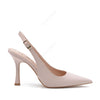 Décolleté Slingback con Cinturino Jennifer Beige