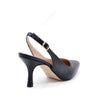 Décolleté Slingback Iris con Cinturino Nero