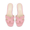 Pink Paris flat sandal