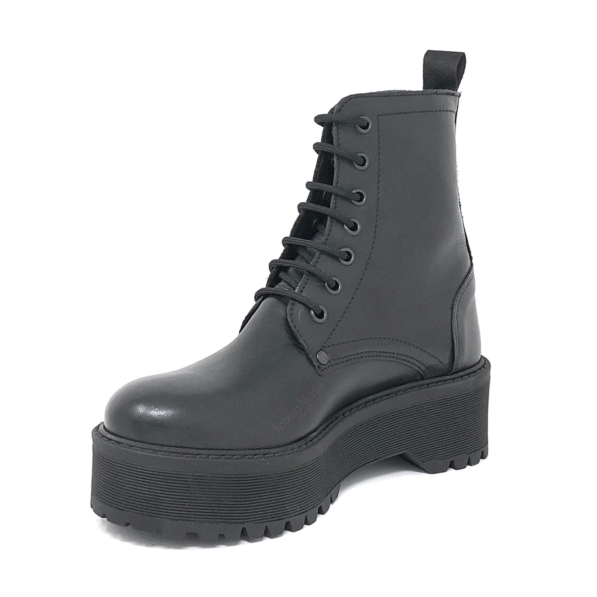Anfibio Biker Sophy Pelle Nero